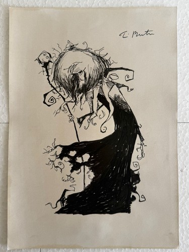Tim burton disegno quadro su - tim,