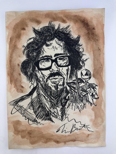 Quadro artistico tim burton - quadro,
