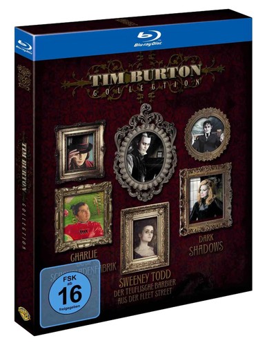 Tim burton collection blu ray - tim,