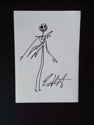 Tim burton schizzo originale - tim,