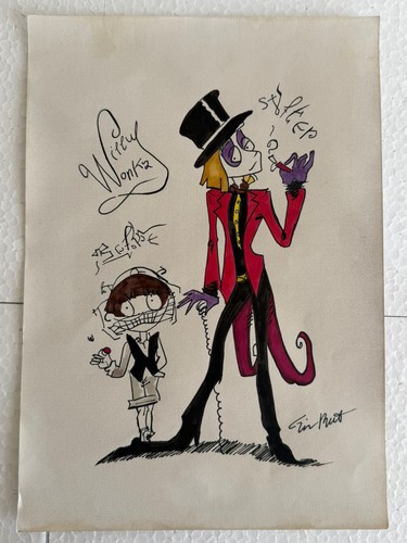 Tim burton disegno - burton, quadro