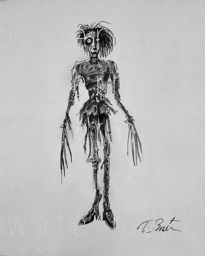 Tim burton edward mani - tim, di