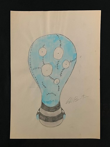 Tim burton quadro - quadro, disegno