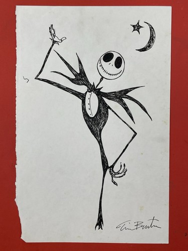 Tim burton disegno quadro - tim,