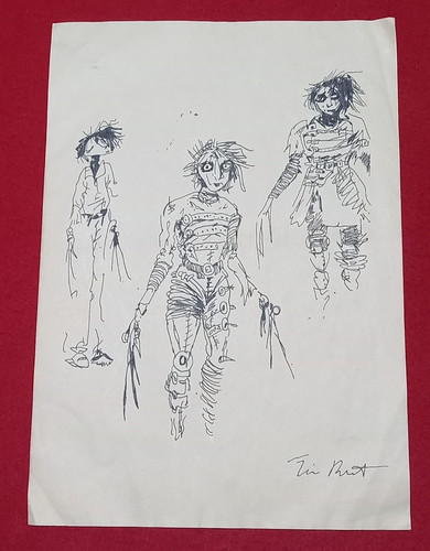 Quadro tim burton disegno - quadro,