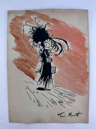Quadro artistico tim burton - quadro,