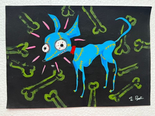 Tim burton quadro disegno - burton, su